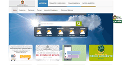Desktop Screenshot of edomex.gob.mx